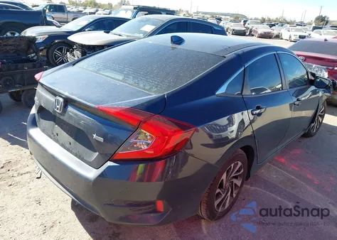 2018 Honda Civic Ex from USA, damaged, VIN 19XFC2F78JE001746